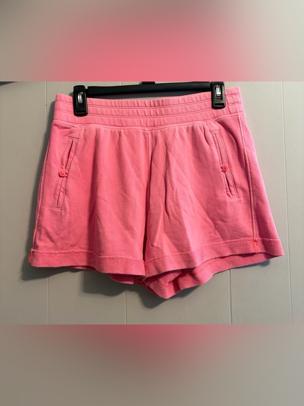 aerie Pink Athletic Lounge Shorts